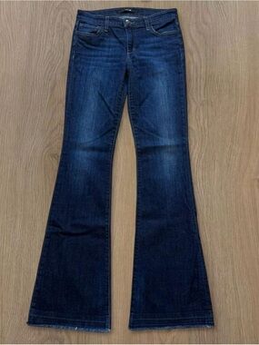 Joe's Jeans Dark Wash Jessica Mid Rise Flare Jeans